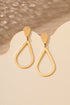 18K SS DROP EARRINGS